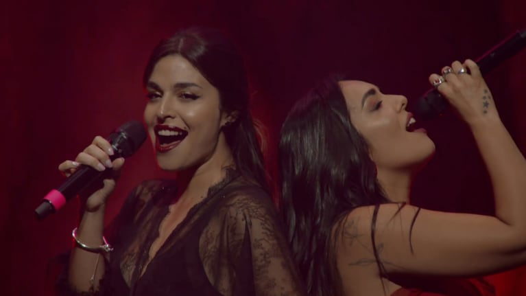 Euge Quevedo y Ángela Leiva se volvieron a juntar en un increíble dueto.