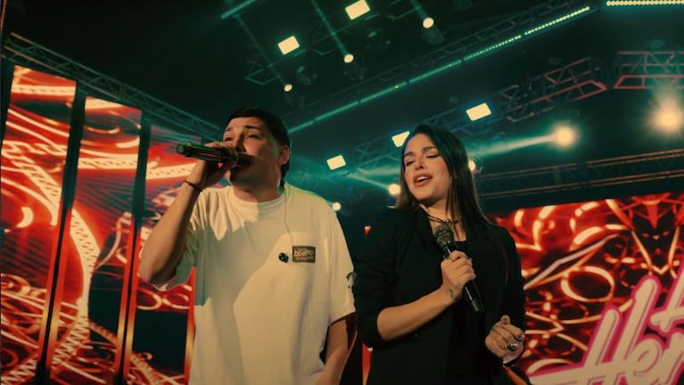 Euge Quevedo y Fede Herrera juntos en el escenario de Plaza de la Música.