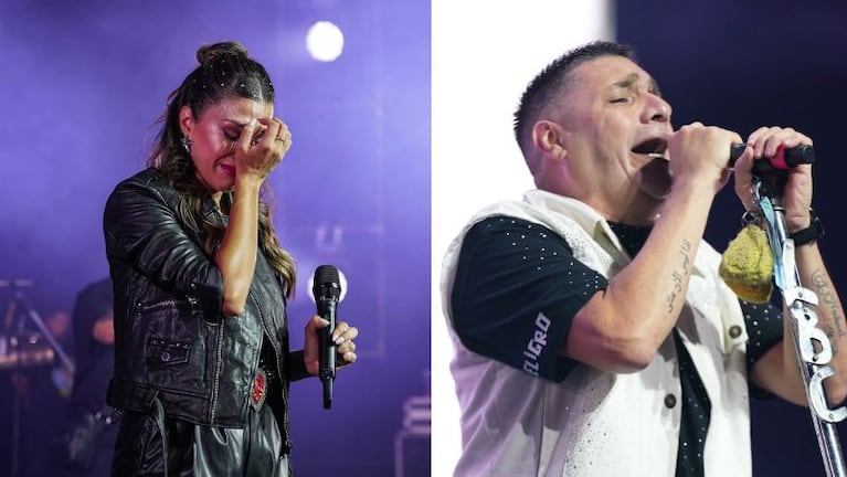 Euge Quevedo y Kesito emocionados en su tercer Movistar Arena.