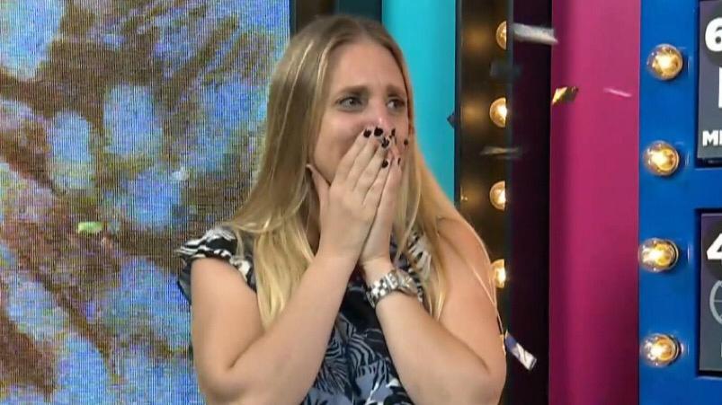 Eugenia emocionó a todos tras contar su historia y ganar el premio.