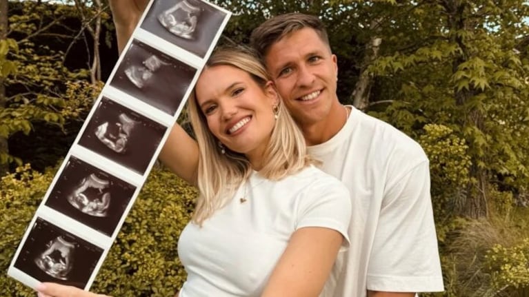 Eva Bargiela y Gianluca Simeone revelaron el sexo del bebé: el tierno video y la reacción del Cholo