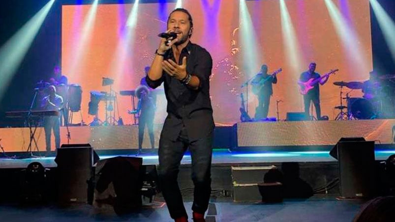 Evacuaron el teatro donde actuaba Diego Torres.