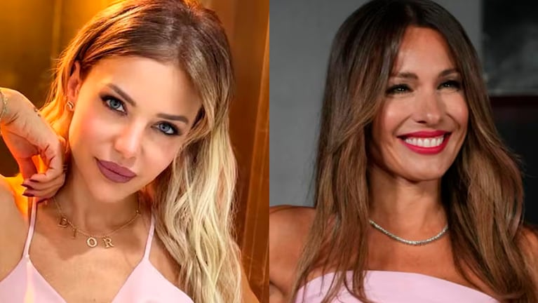 Evangelina Anderson bailó con Pampita Ardohain en Los 8 Escalones.