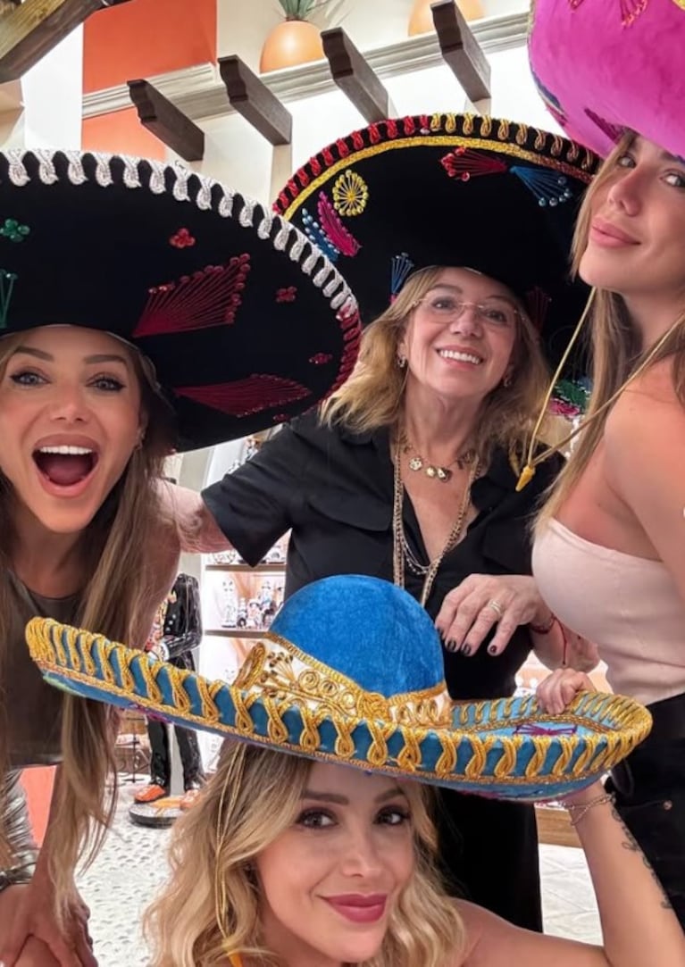 E]vangelina anderson disfruitó del viaje y se reencontró con amigas mexicanas.