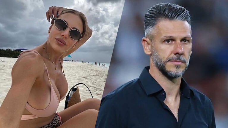 Evangelina Anderson y Martín Demichelis, un amor nacido en Córdoba.