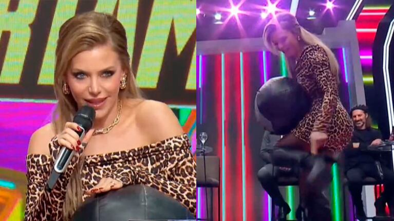 Evangelina Anderson y un blooper en vivo.