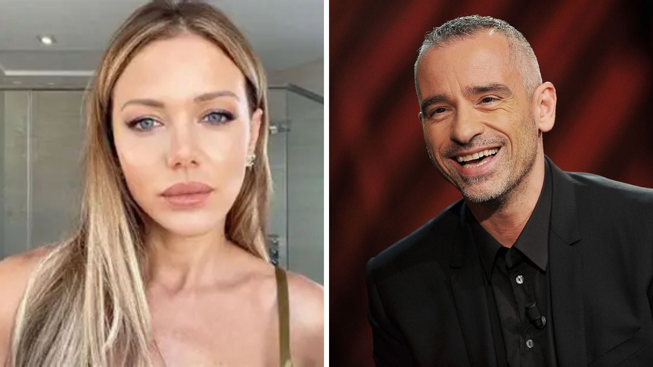 Evangelina Anderson y un incómodo momento con Eros Ramazzotti.