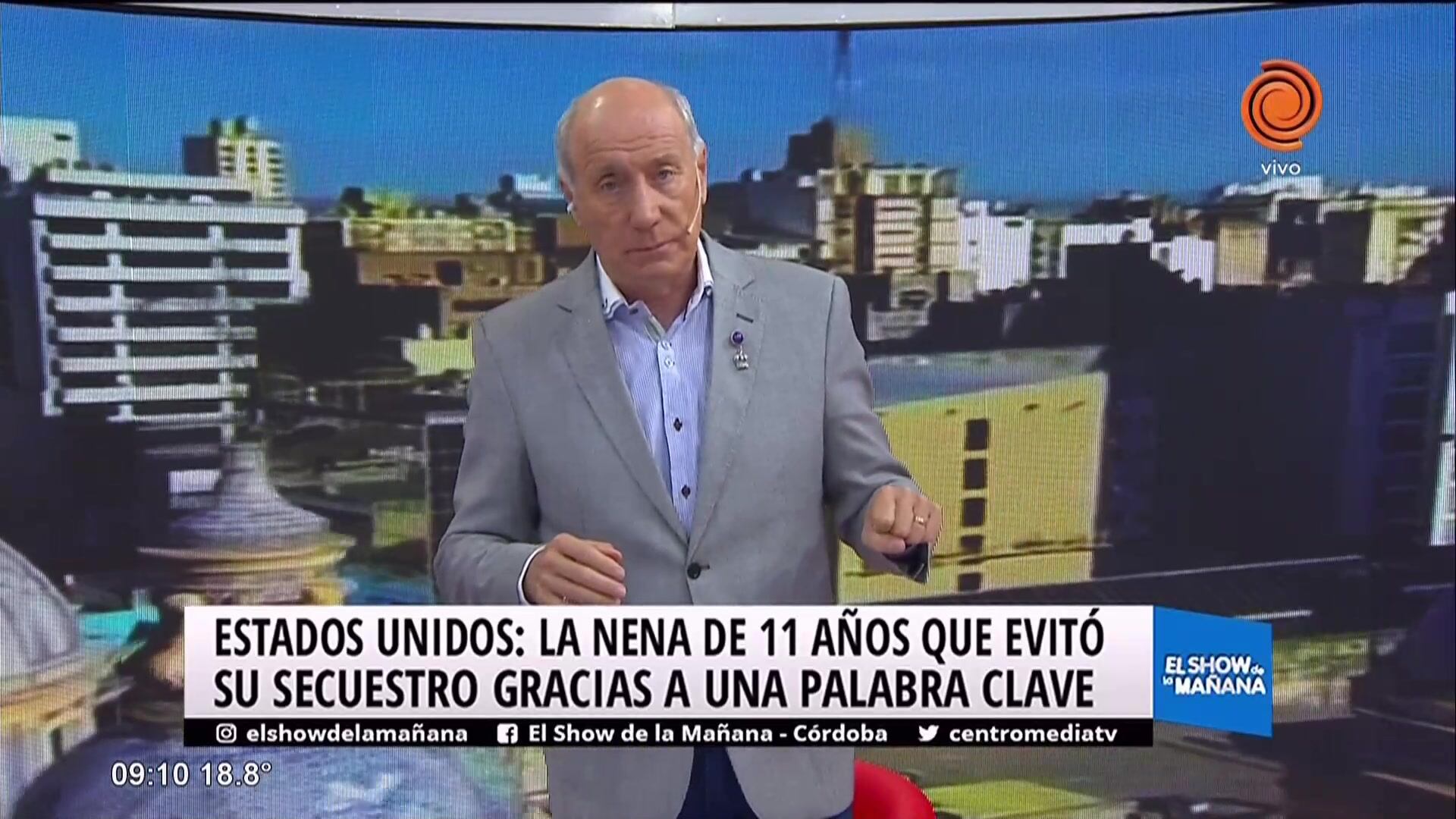 Evitó su secuestro por una palabra clave