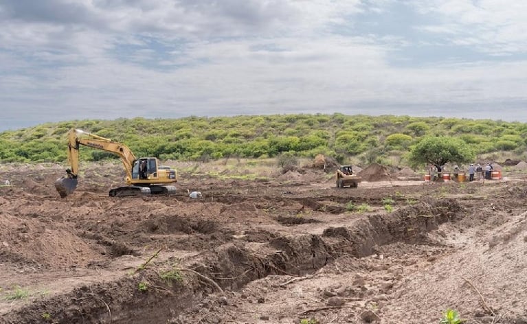Excavación en La Perla.
