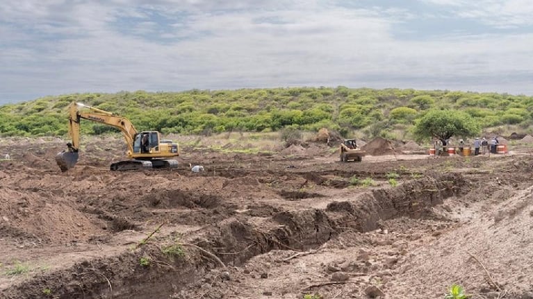 Excavación en La Perla.