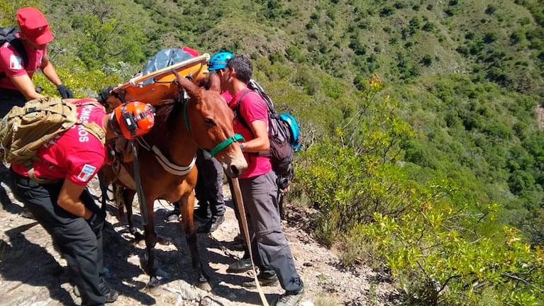 Exclusivo: la escena adonde apareció el cuerpo de la mujer en Capilla del Monte