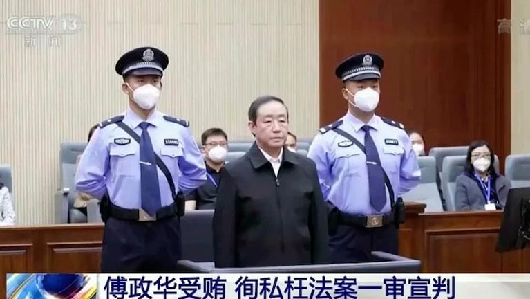 Exministro de Justicia chino fue condenado a pena de muerte por corrupción y abuso de poder