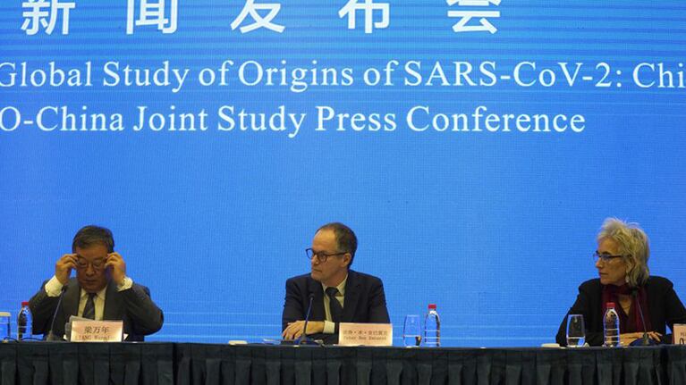 Expertos del organismo que viajaron al país asiático para establecer los orígenes de la pandemia.