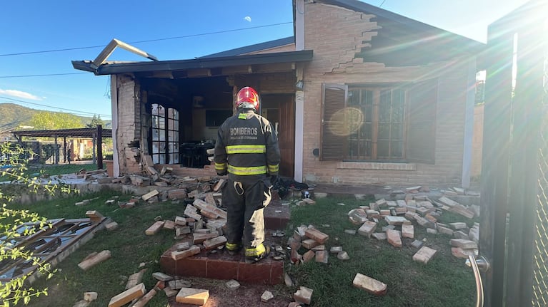 Explosión en Carlos Paz.
