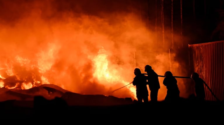 Explosión en Ezeiza