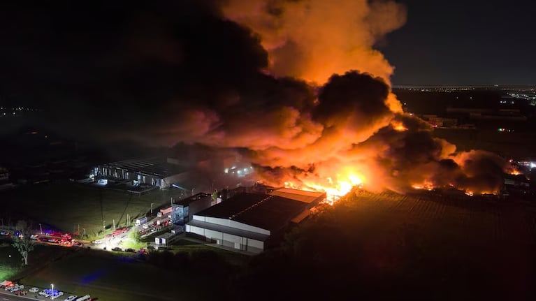 Explosión en Ezeiza