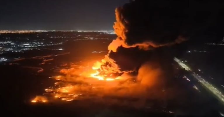 Explosión en Ezeiza