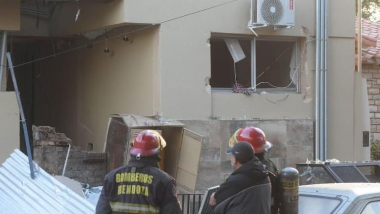 Explotó un gabinete de gas en un edificio de Guaymallén