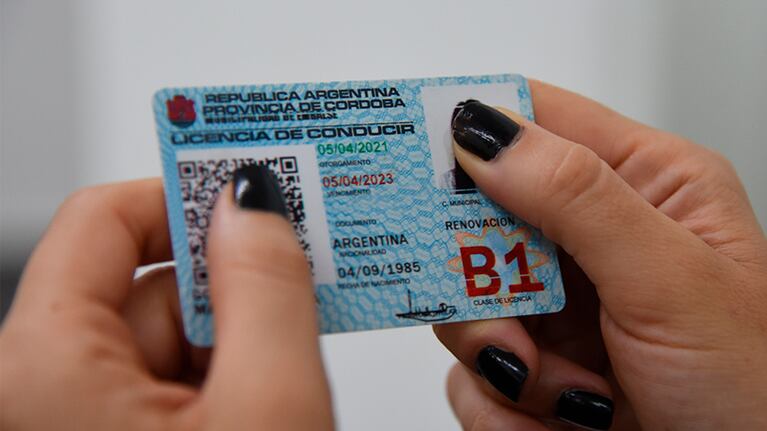 Extienden la validez de licencias de conducir en Córdoba.