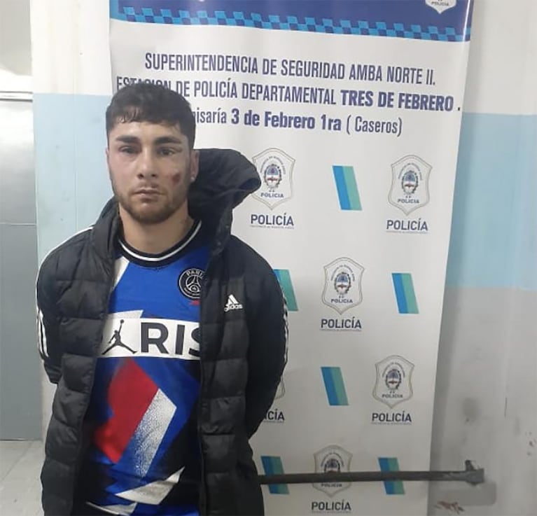 Ezequiel Cirigliano tiene antecedentes por robo.