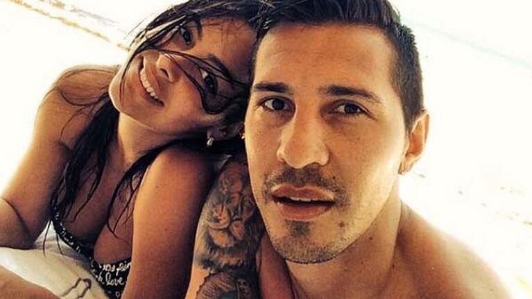 Fabbro está en pareja con la modelo paraguaya Larissa Riquelme.