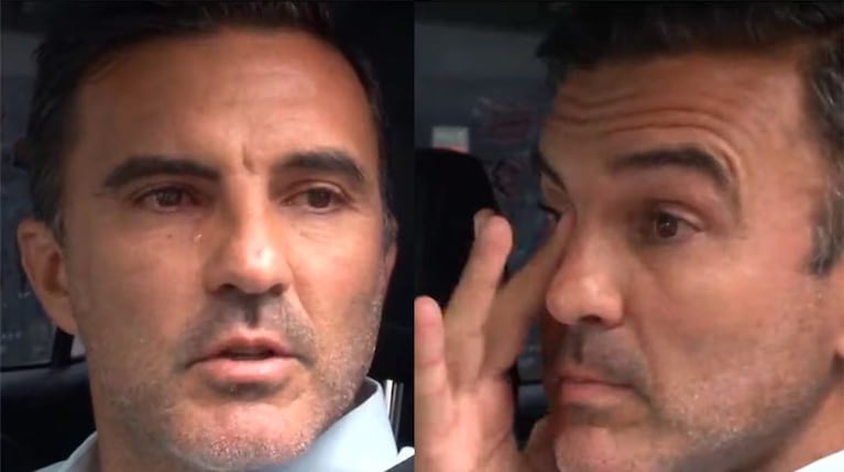 Fabián Cubero se quebró.