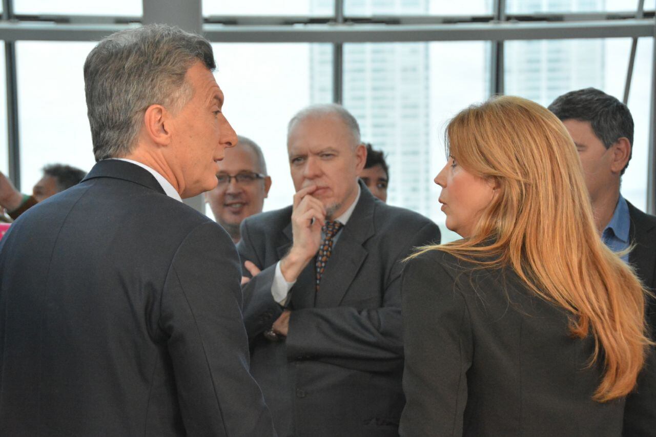 Fabiana Dal Prá participó del programa especial por "Los primeros 100 días" de Mauricio Macri. Foto: David Vilchez.