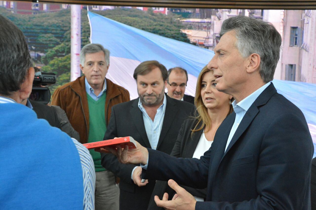 Fabiana Dal Prá participó del programa especial por "Los primeros 100 días" de Mauricio Macri. Foto: David Vilchez.