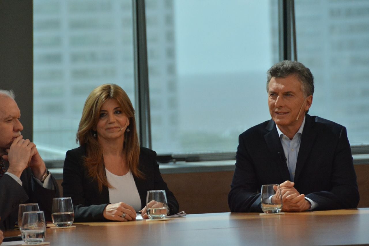 Fabiana Dal Prá participó del programa especial por "Los primeros 100 días" de Mauricio Macri. Foto: David Vilchez.