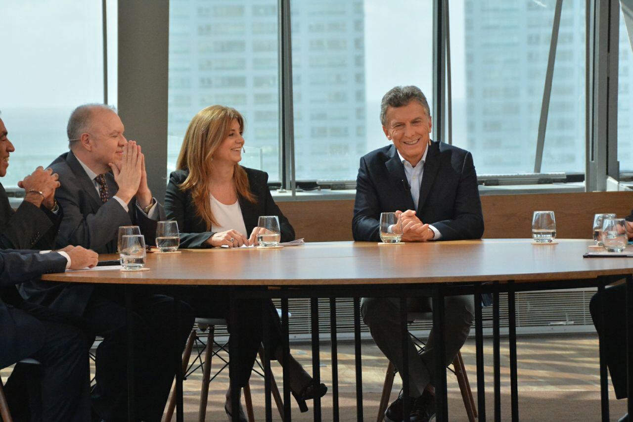 Fabiana Dal Prá participó del programa especial por "Los primeros 100 días" de Mauricio Macri. Foto: David Vilchez.