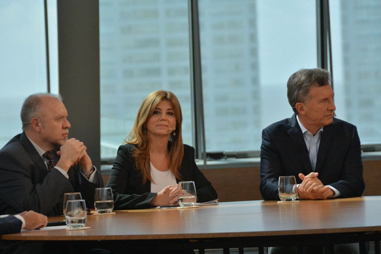 Fabiana Dal Prá participó del programa especial por "Los primeros 100 días" de Mauricio Macri. Foto: David Vilchez.