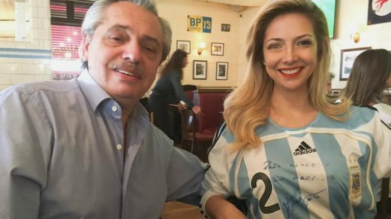 Fabiola Yáñez, periodista, actriz y novia de Alberto Fernández