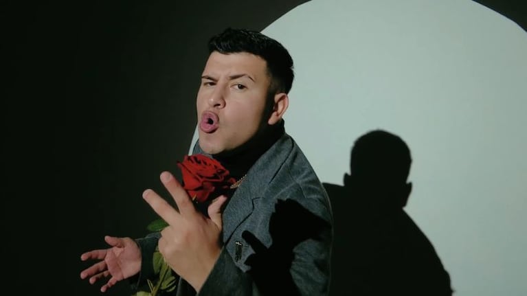 Facu Gutierrez en el estreno de "Dardos".