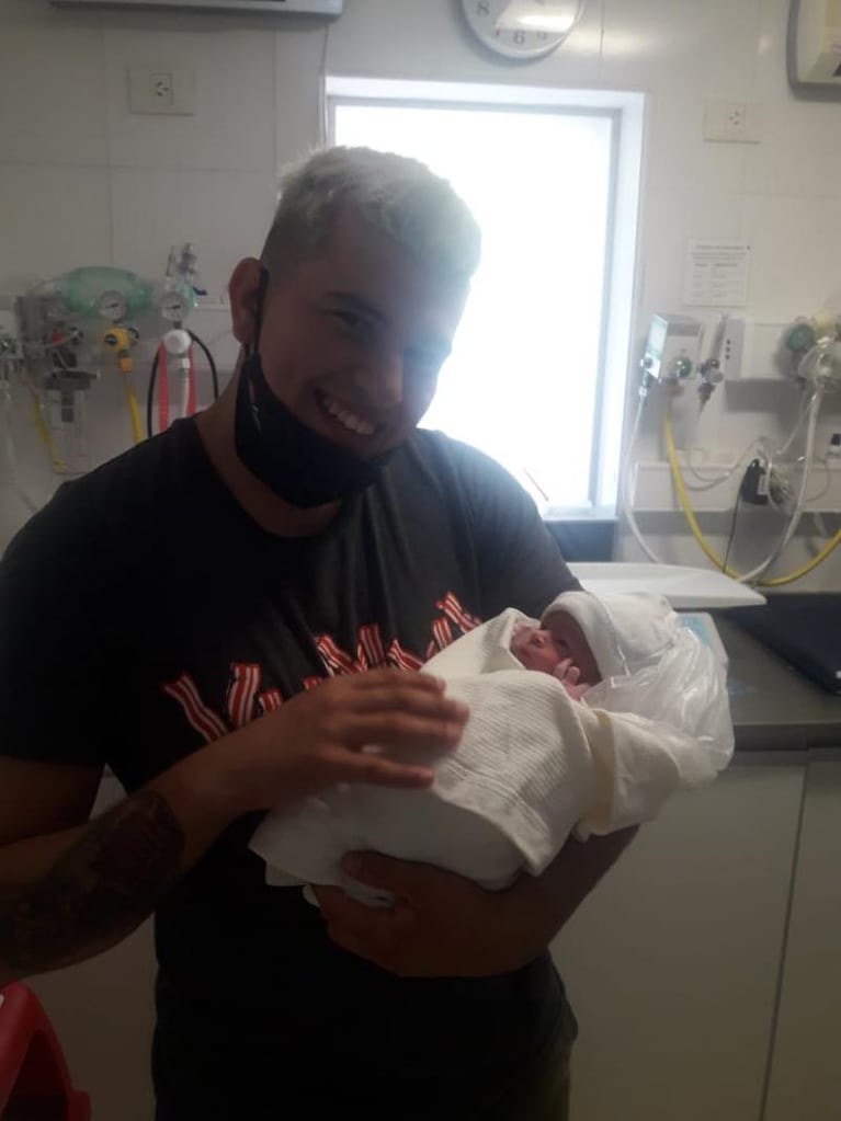 Facu Gutiérrez fue papá y presentó a su bebé
