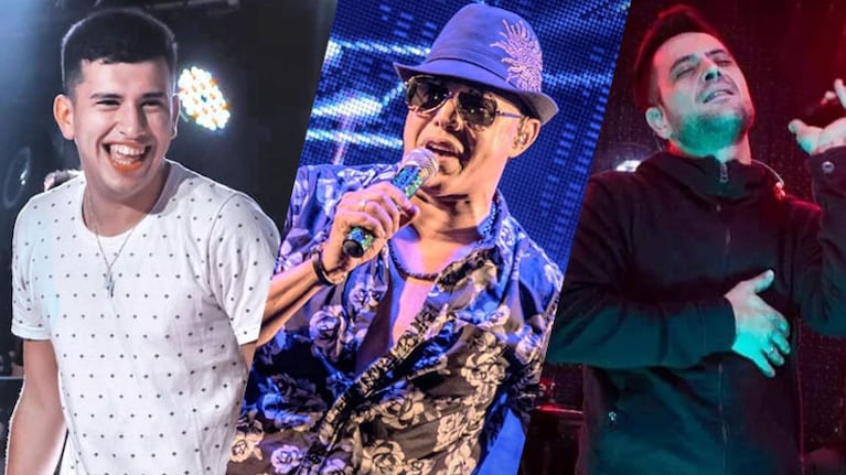 Facu Gutiérrez, Jean Carlos y Lisandro Márquez en Margarita Disco.