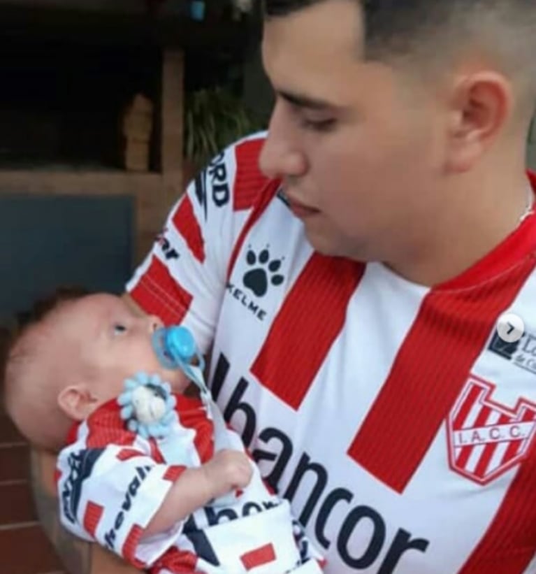 Facu Gutiérrez mostró el regalo glorioso que le hicieron a su hijo