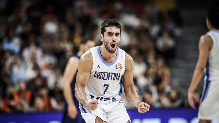 Facu lideró a la Selección junto a Scola.