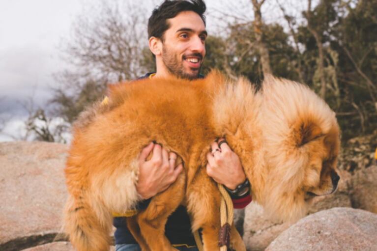Facundo Campazzo y su perro Bruno: las fotos que cautivan en Instagram