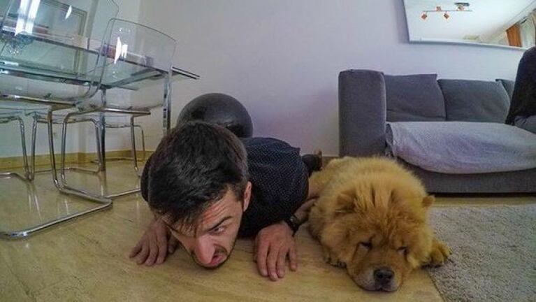 Facundo Campazzo y su perro Bruno: las fotos que cautivan en Instagram