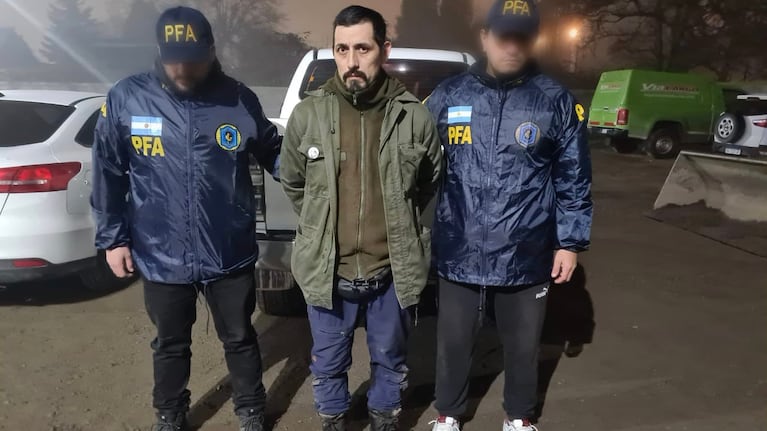Facundo Jones Huala, detenido en El Bolsón.