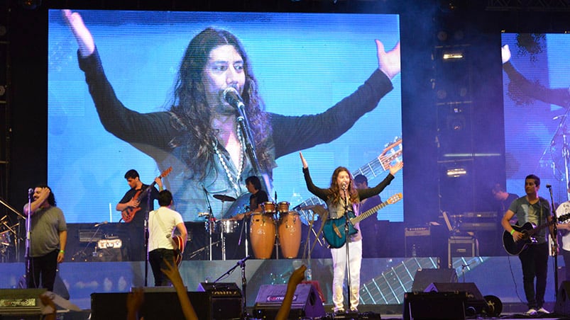 Facundo Toro, artista destacado en la noche del jueves en Jesús María. Foto: Maxi López / ElDoce.tv