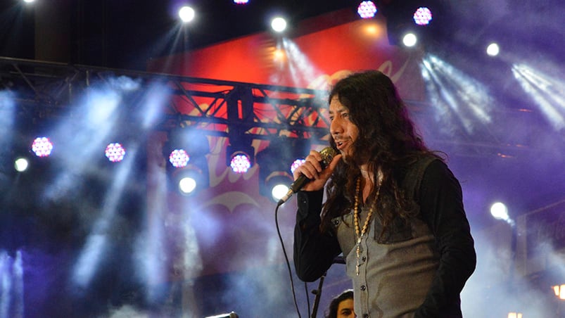 Facundo Toro, artista destacado en la noche del jueves en Jesús María. Foto: Maxi López / ElDoce.tv