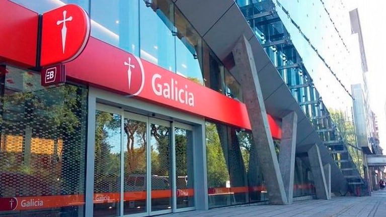 Fallas en el Banco Galicia y susto entre sus clientes. 