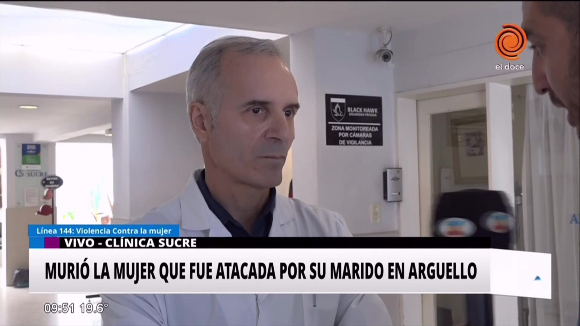 Falleció la mujer agredida por su marido en Barrio Argüello