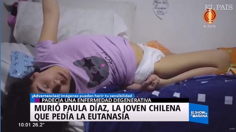 Falleció Paula Díaz, la joven chilena que pedía la eutanasia