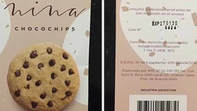 Falsamente rotulado. Esto determinó la AMNAT sobre las galletas. 