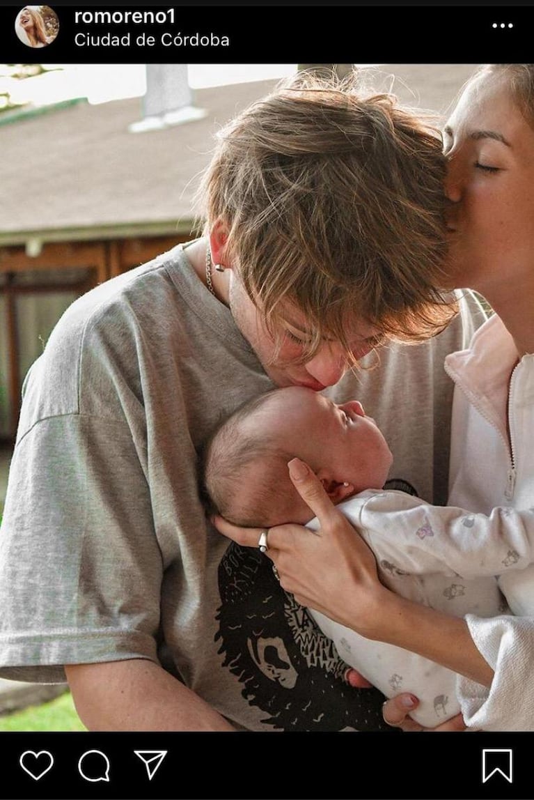 Familia feliz: la tierna foto de Paulo Londra junto a su hija que se volvió viral 