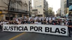 Familiares y amigos de Blas se movilizaron numerosas veces para reclamar Justicia.