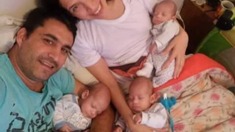 Familión: primero eran dos, y después se confirmó el tercero.