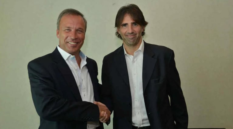 Fassi y Escribano cuando trabajaban juntos por Talleres.